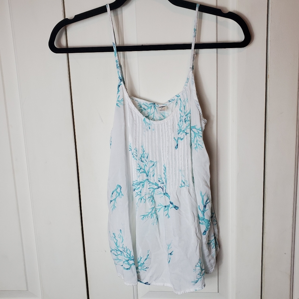 White boho beach top from Old Navy Sz S